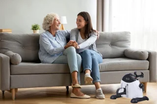 MELVRA Stoelfiets - Mini Hometrainer