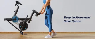 MERACH Hometrainer Fitness Fiets Bluetooth