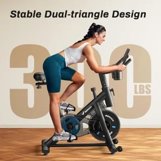 MERACH Hometrainer Fitness Fiets Bluetooth
