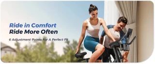 MERACH Hometrainer Indoorfiets