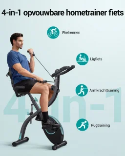 MERACH Opvouwbare Hometrainer