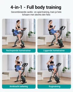 MERACH Opvouwbare Hometrainer