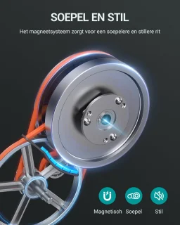 MERACH Opvouwbare Hometrainer