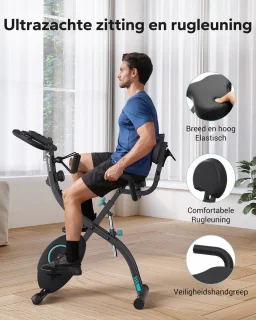 MERACH Opvouwbare Hometrainer