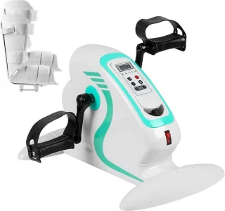 Merkloos Pedaaltrainer Mini-hometrainer Wit