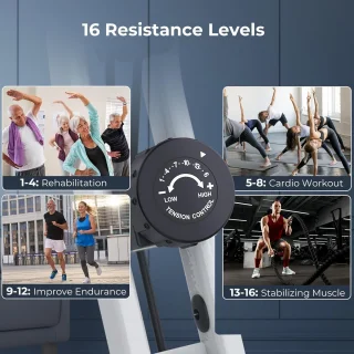 Merknaam Opvouwbare Magnetische Hometrainer