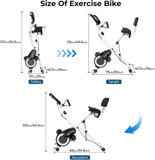 Merknaam Opvouwbare Magnetische Hometrainer