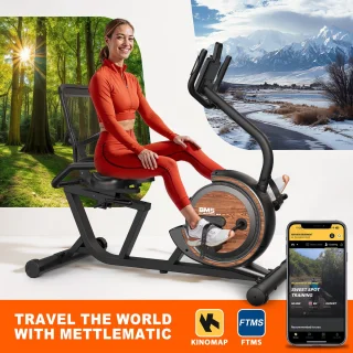 MettleMatic Ligergometer Ligfiets Hometrainer