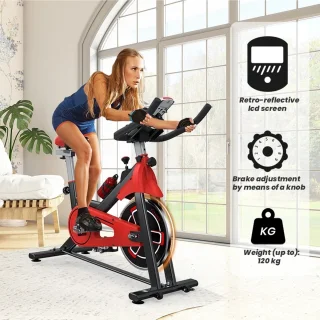 Mila Shop Spinningfiets Hometrainer 24 kg