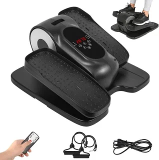 Mini Elektrische Ellipsentrainer Pedaaltrainer Zwart
