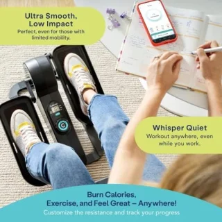 Mini Elliptische Hometrainer voor Onder Bureau