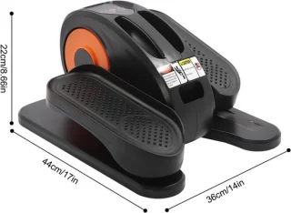 Mini Elliptische Trainer - Zwart/Oranje