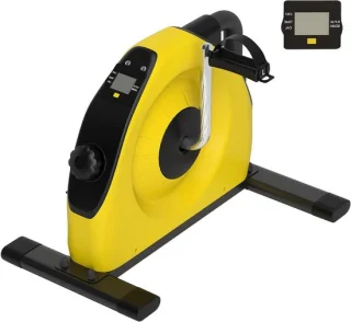 Mini fiets hometrainer geel