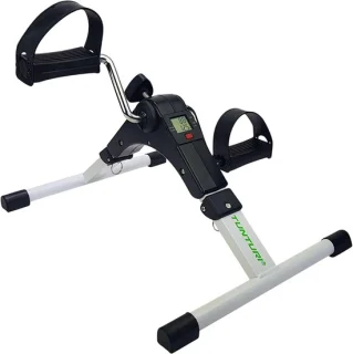 Mini fiets oefenfiets hometrainer grijs zwart
