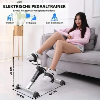 Mini-fietshometrainer met display