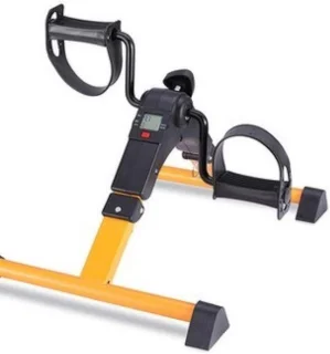 Mini fitness bike binnen fiets oranje