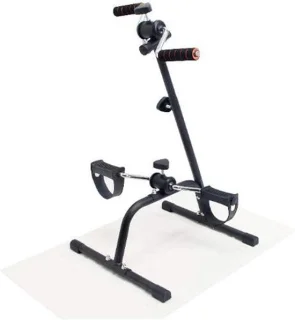 Mini hometrainer - 40 x 40.5 cm - zwart