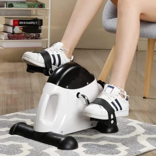 Mini hometrainer - 42 cm - grijs