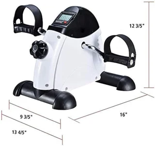 Mini hometrainer - 42 cm - grijs