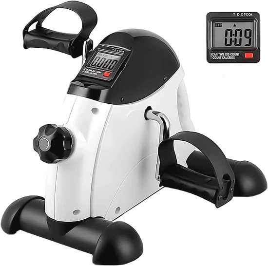 Mini Hometrainer Arm- en Beenfitness met LCD-display