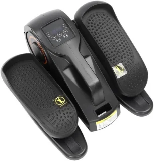 Mini hometrainer beentrainer pedaal zwart