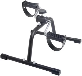 Mini hometrainer bureaufiets - zwart