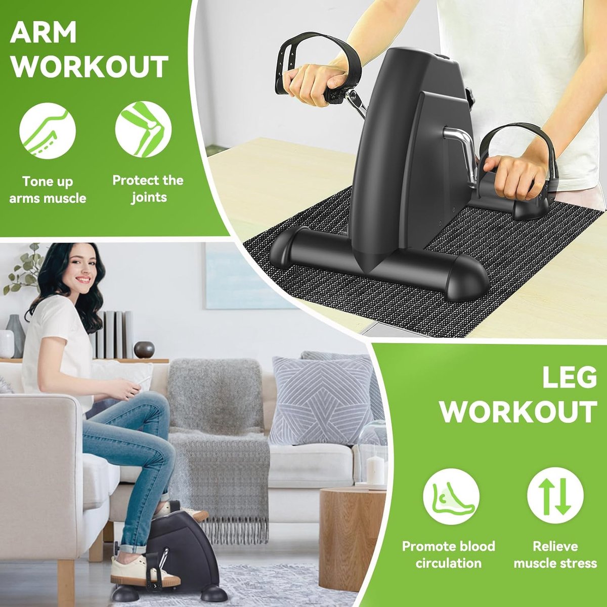 Wat vinden we goed aan de Mini Hometrainer Draagbaar Met Digitale Monitor