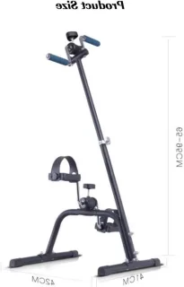 Mini hometrainer fiets trainer zwart