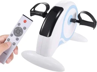 Mini hometrainer fietstrainer arm been zwart