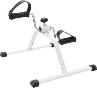 Mini hometrainer fitness fiets zwart
