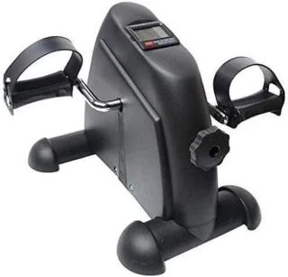 Mini hometrainer indoor fitness fiets - zwart