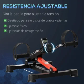 Mini Hometrainer Indoorfiets Zwart