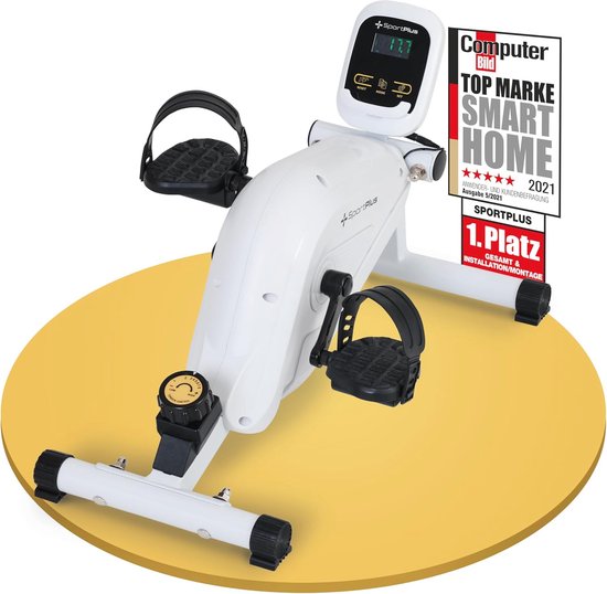 Mini-hometrainer magnetisch met 8 weerstandsniveaus