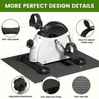 Mini hometrainer met LCD-display