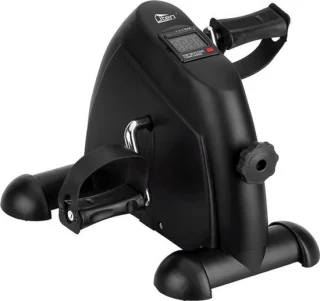 Mini-hometrainer met verstelbare weerstand - Zwart