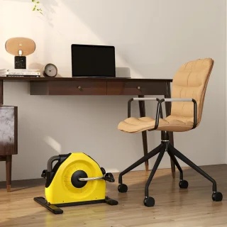 Mini Hometrainer Oefenfiets - Geel