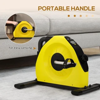 Mini Hometrainer Oefenfiets - Geel