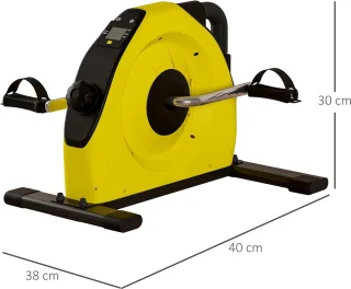 Mini Hometrainer Oefenfiets - Geel