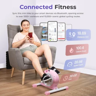 Mini Hometrainer Oefenfiets Onder Bureau