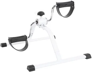 Mini hometrainer - oefenfiets voor voeten - zwart