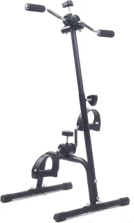 Mini hometrainer oefenfiets zwart