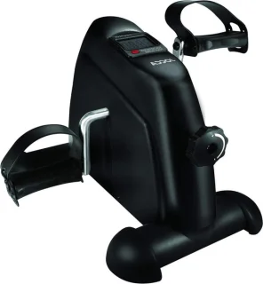 Mini hometrainer oefenfiets zwart