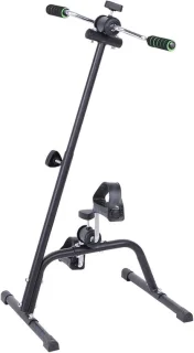 Mini hometrainer oefenfiets zwart