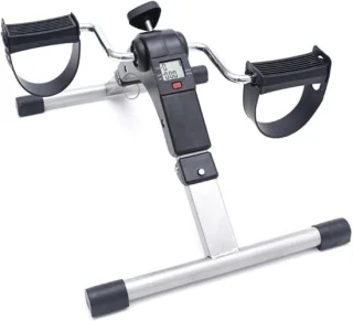 Mini hometrainer onder desk fiets zwart