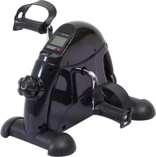 Mini hometrainer onder desk fiets zwart