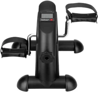 Mini hometrainer pedaal trainer zwart