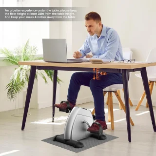 Mini Hometrainer Pedaaltrainer voor Senioren