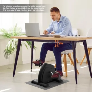 Mini hometrainer pedaaltrainer voor senioren