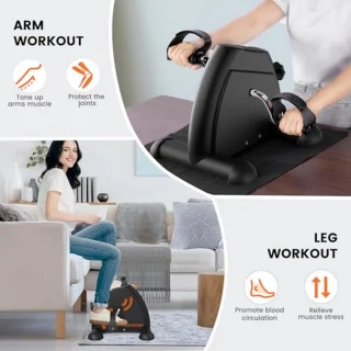 Mini hometrainer pedaaltrainer voor senioren