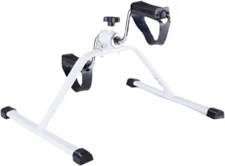 Mini hometrainer pedaaltrainer wit